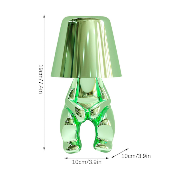Little Golden Man Led Table Lamps Touch Control Dimmable Lamp Bar Night Light Multicolor