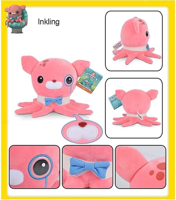 19 Cm Octonauts Barnacle Peso Kwazii Tweak Soft Toy H