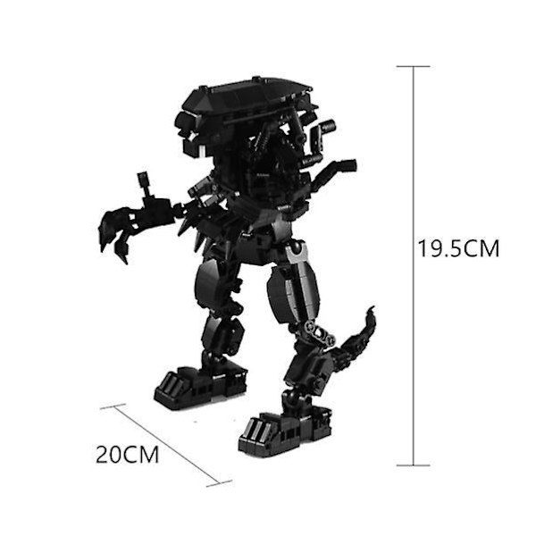 ALIEN VS PREDATORS Blood Robot War Model Building Blocks Sets