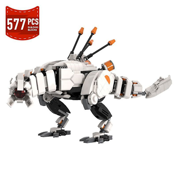 Game Horizons Serrated Thunder Mechanical Beast Building Blocks Classic Game Cool Action Figures Bricks Model Children Toys 285PCS