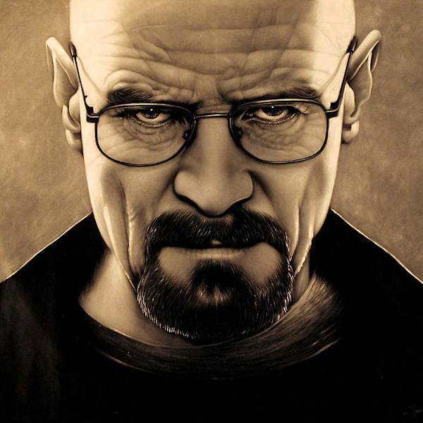 Breaking Bad Gammel Mann Forkledning Full Maske Halloween Cosplay Hodeplagg