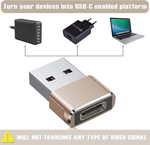Usb C naar Usb-adapter 2 kpl, tyypi