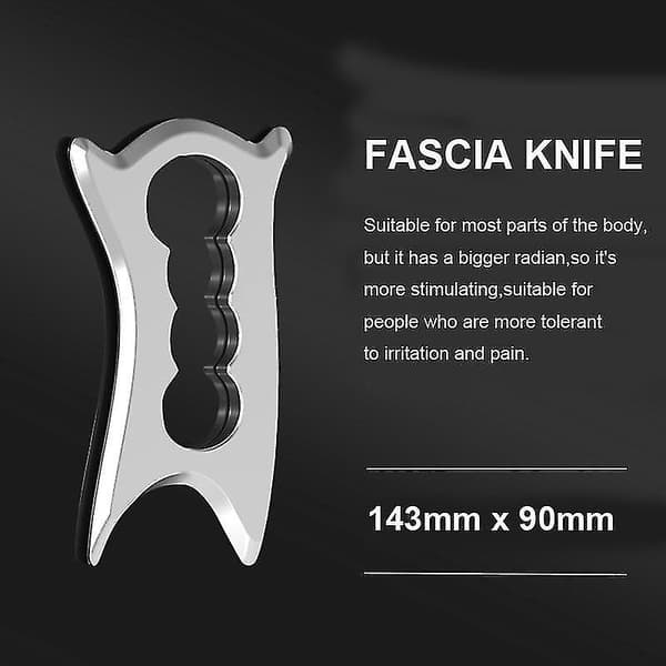 Gua Sha massageværktøj i rustfrit stål Iastm terapimassageapparat Myofascial