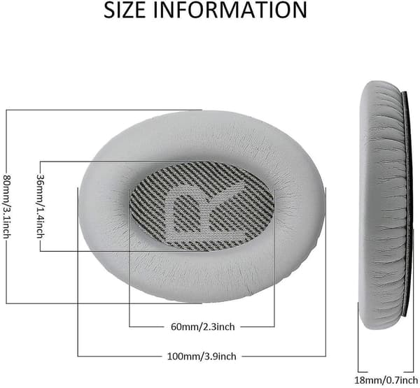 Professional Headphones Ear Pads Cushions Replacement - Earpads Compat