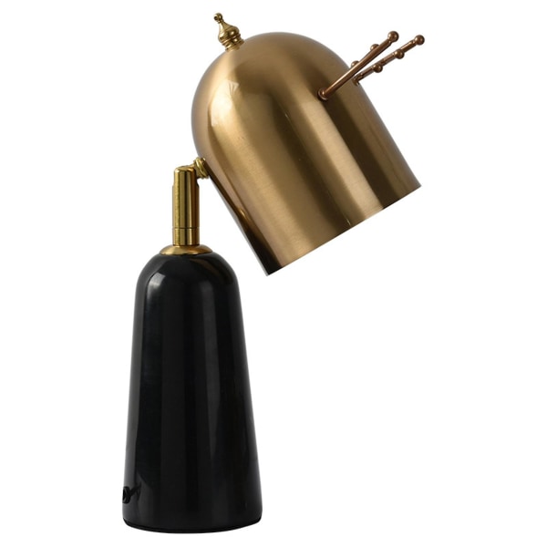 Black Marble Top Lamps Home Decor Adjustable Light Timed Cute Deer Antler Aromatherapy Melting Wax Lamp UK Plug