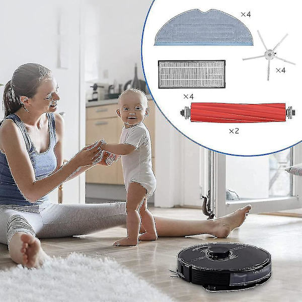 Tilbehør Kompatibelt Roborock S7 S7 + S7 Plus S7 Max T7s T7s Plus Robot