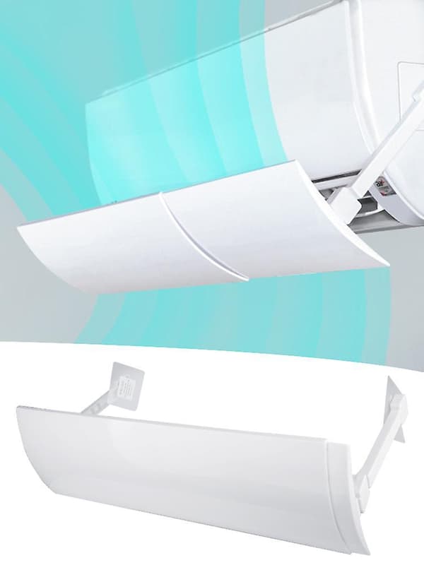 Adjustable Air Conditioning Cover Windshield Air Conditioning Baffle Wind Deflector Wind Guide Moon Straight Wind Shield