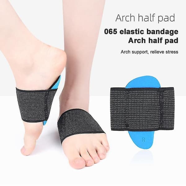 One Pair Foot Care Insoles Orthopedic Insoles Correcting Flat Feet Support