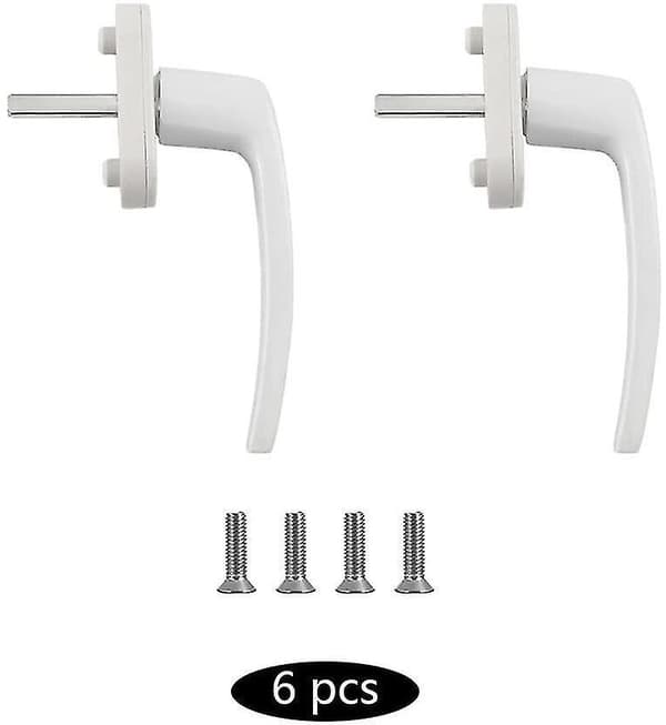 Vindushåndtak 2 Stk Aluminium Legering Vindushåndtak Solid Aluminium Håndtak