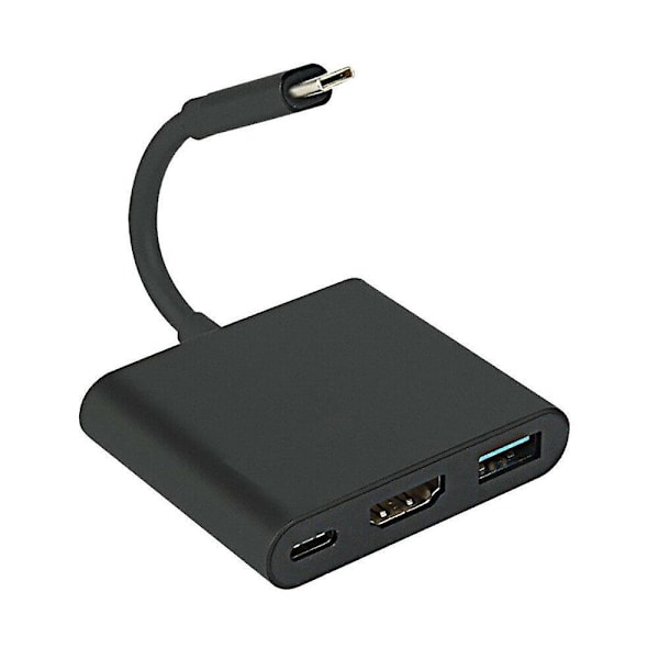 1080P 4K HDMI-sovitin USB-C HDMI-muuntimelle Type-C Hub -sovitin HDMI-sovitin Switchille USB-C HDMI