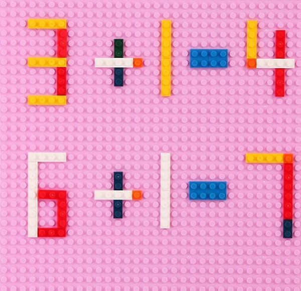 Byggeplater 2-pakning Klassisk Baseplate Bricks Sett Byggeleker A