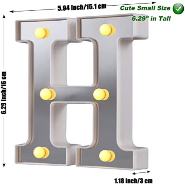 Led Marquee Letter Lights 26 Alphabet Light Up Letters Sign Perfect For Night Light Wedding Birthday Party Christmas Lamp Home Bar Decoration B09 H