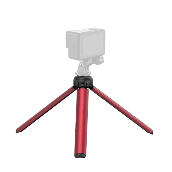 17cm Mini Tripod Sports Kamera Beslag Tilbehør Til Gopro 9 Pocket 2 Om4 Red