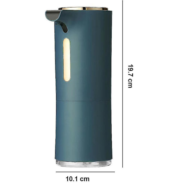 Automatic Soap Dispenser Touchless Battery Operated Foam Liquid Blue