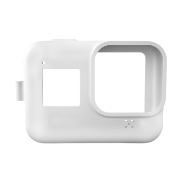 Silikone Fuld Dækning Action Kamera Beskyttelsesetui Sæt Til Gopro Hero 8 Sort Pink