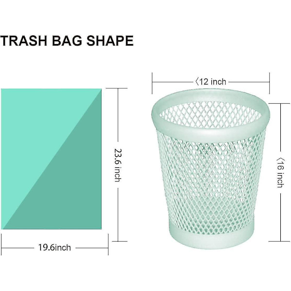 Organic Garbage Bags, 100 Recyclable And Degradable Cornstarch Kitchen