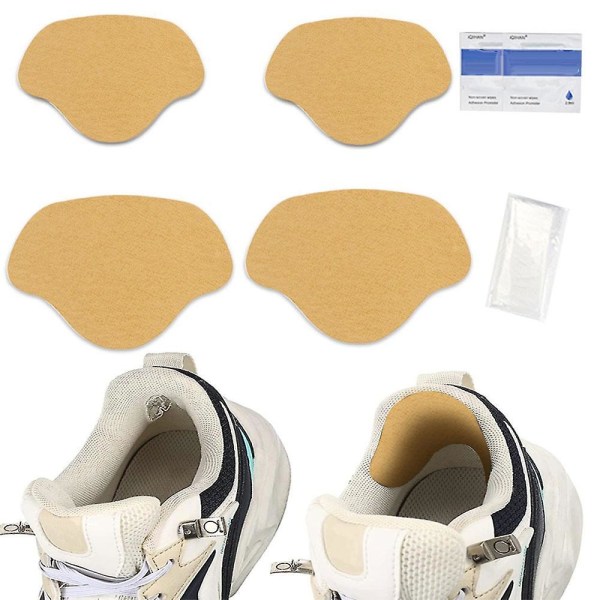 Sko Hæl Reparasjonslapp Selvklebende Innside Sko Lapper Sko Sneakers Hull Reparasjonslapp Usynlig Hæl Klistremerke Blue