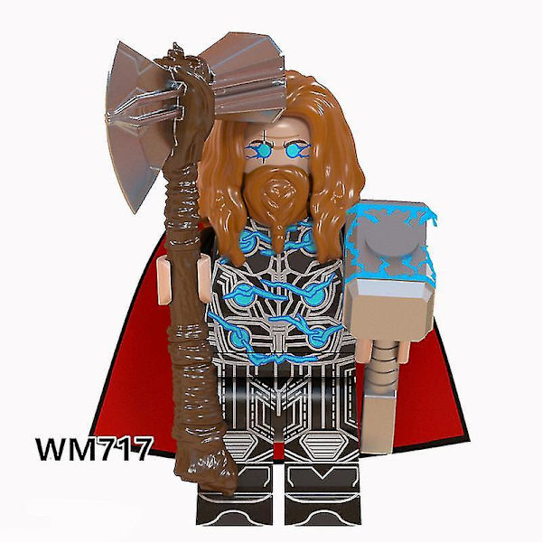 Marvel/avengers 4/iron Man/spiderman Building Block Minifigure Puzzle Children Assembling Toy Child's Gift