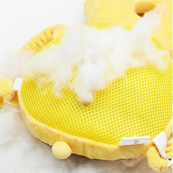 New Brand Cute Baby Infant Toddler Newborn Head Back Protector Safety Pad Harness Headgear Cartoon Baby Head Protection Pad 35cm net bee 2