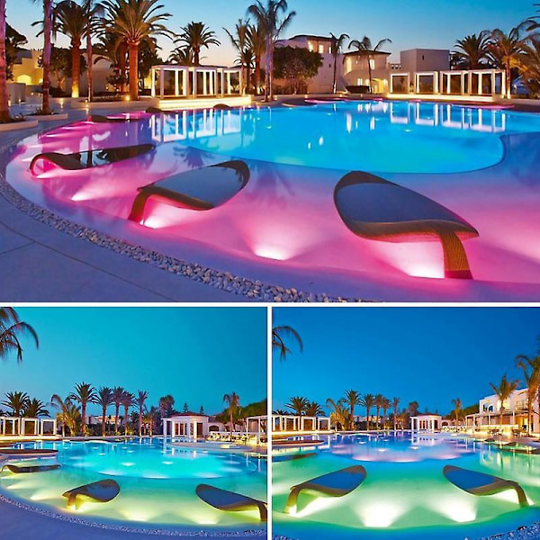 Waterproof 36 W Rgb Spotlight Light High Power Pool Light