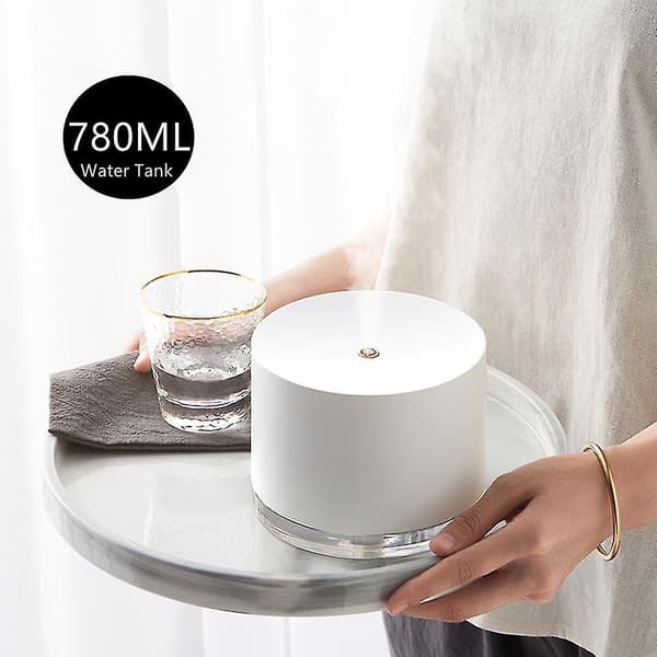 Sjq 780ml Trådløs Aroma Diffuser Luftfugter Bærbar Genopladelig Æterisk Olie