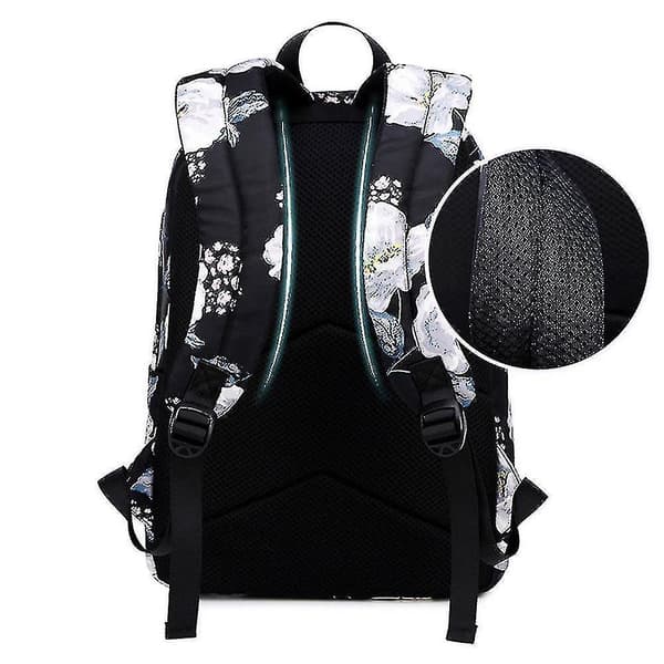 Black Schoolbag For Middle School Studentsblack