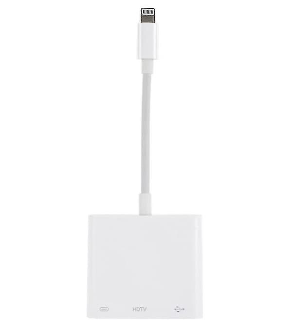 Lightning To Otg Digital Av Adapter, Lightning To Hdmi+usb Converter