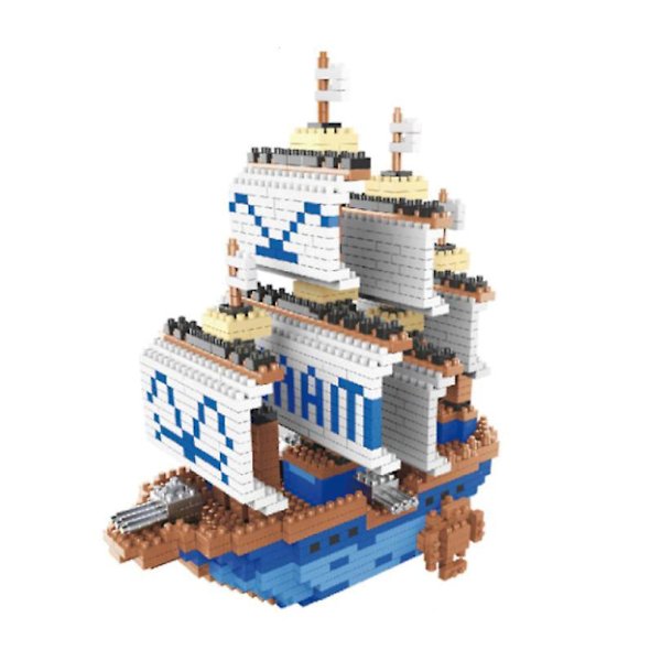 Mini One Pieces Thousand Sunny Piratskip Leker Gaver til Barn