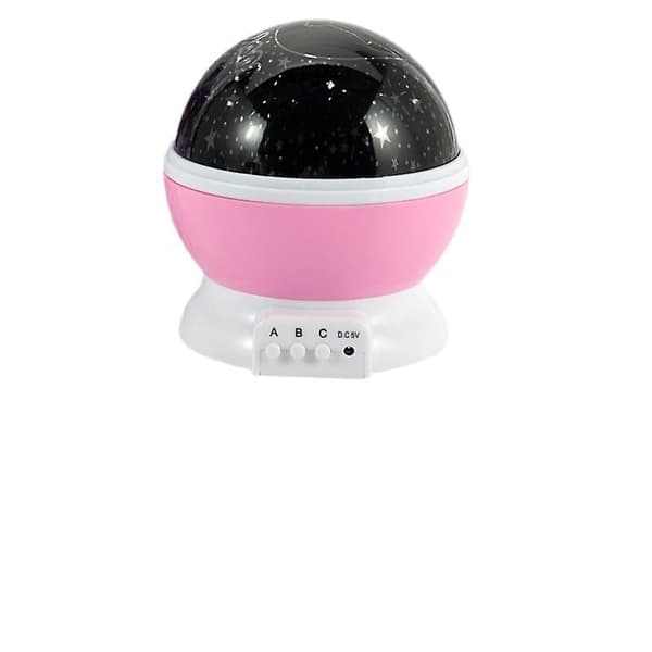 Projector Rotating  Decoration Scene Layout Flashing Lights String Lights Starry Night Light Unicorn Lights B091-924 Pink