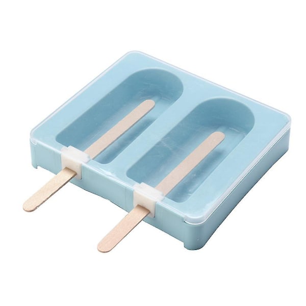 Silikonform for frossen iskrem, ispinner og kake Blue