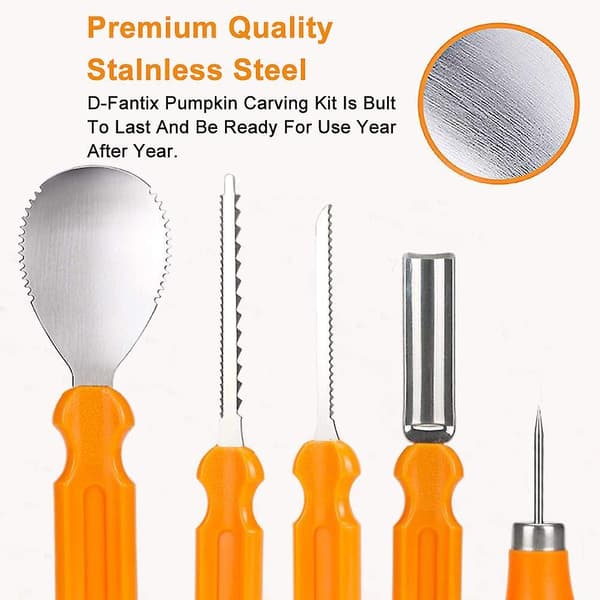 13pcs Pumpkin Carving Set Stainless Steel Pumpkin Carving Tools