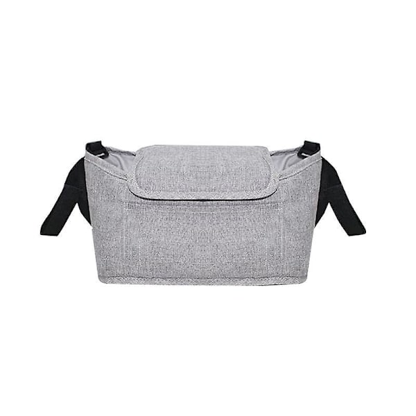 Baby Stroller Organizer Stroller Accessories Bag Large Space For All Strollers Grey