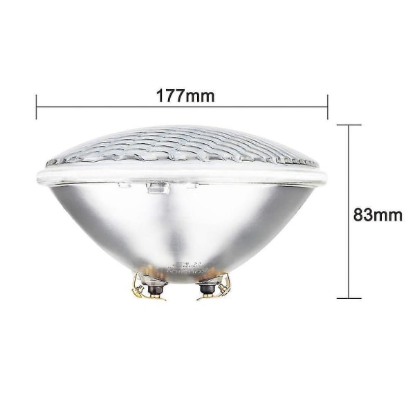 Led Bassenglys, Vanntett 47w Rgb Svømmebassenglys Flerfarget