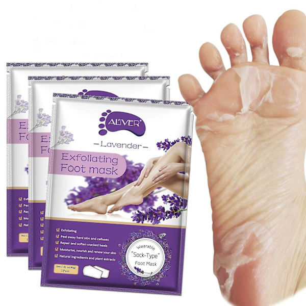 Foot Peel 3 Pair/box