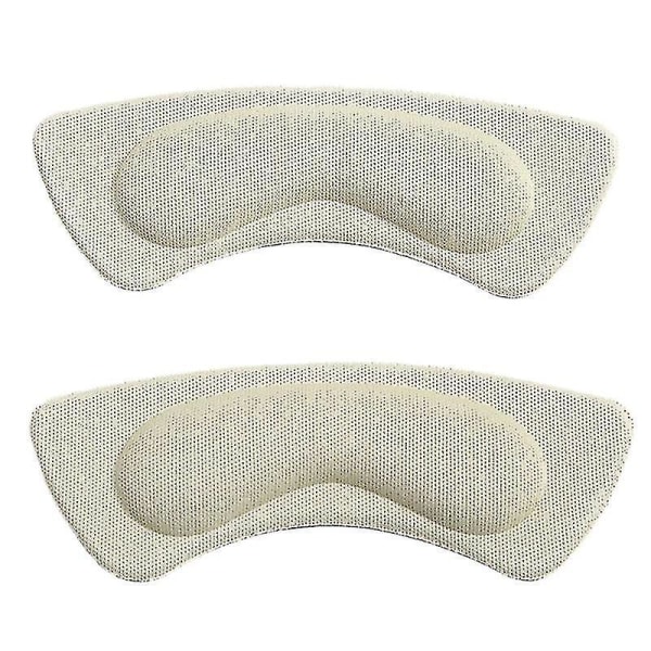 Sticky Fabric Sponge Shoes Back Heel Insoles Pads Linear Foot Protectiongrey