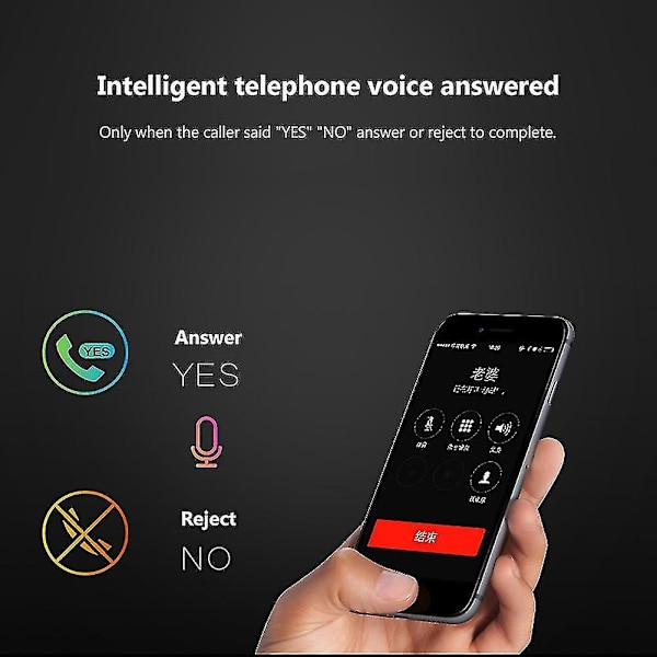 K1 Voice Control Earhook Wireless Bluetooth-compatible Stereo Earphone Handsfree Headphone Golden