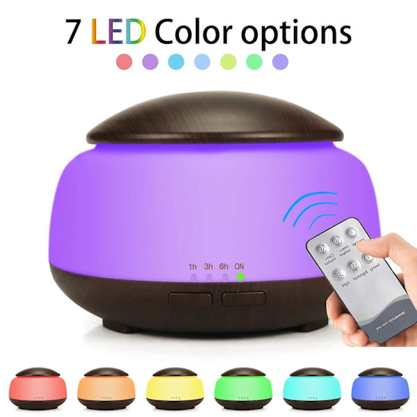 Essential Oil Diffuser With Remote Control