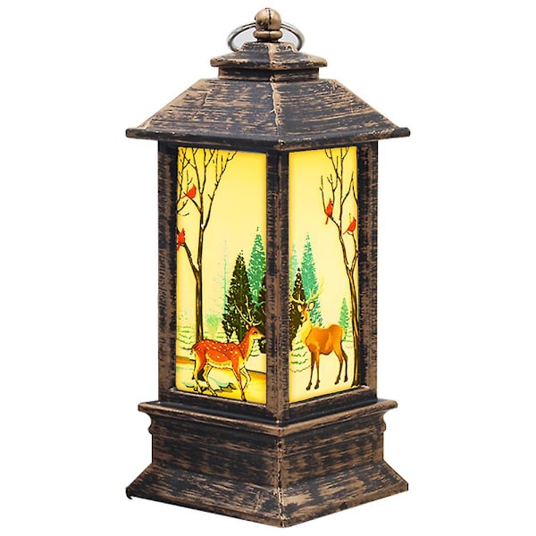 Juledekoration Natlampe LED Snelanterne Fyldt Med Vand style 2