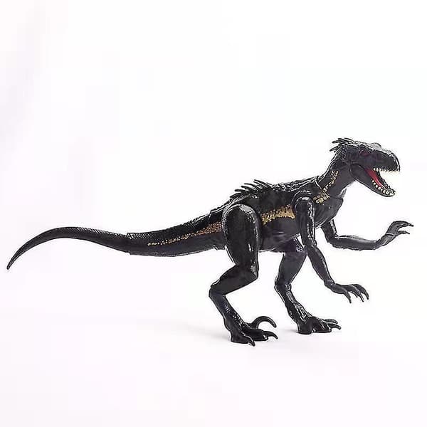 Jurassic Dinosaur Legetøj Ledbevægelig Actionfigur Gående Indoraptor Dinosaur