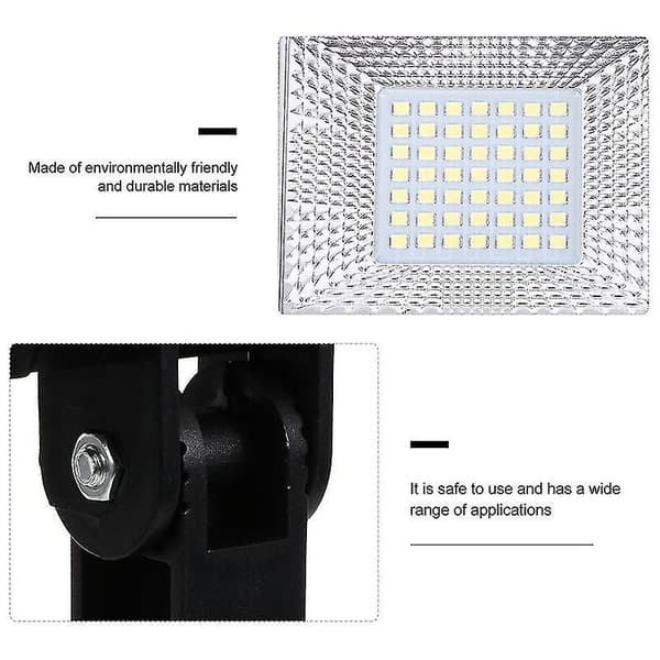 1 stk. Gatelys med sensor, vegglampe, utendørs lys, kroppsinduksjonslampe