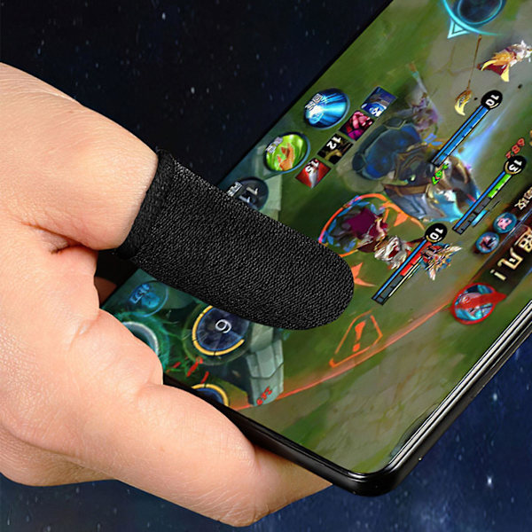 Gaming Finger Sleeve Touch Screen Mobile Game Controller Sweatproof Gloves Games Assist Artifact Accessory For Pubg/cod