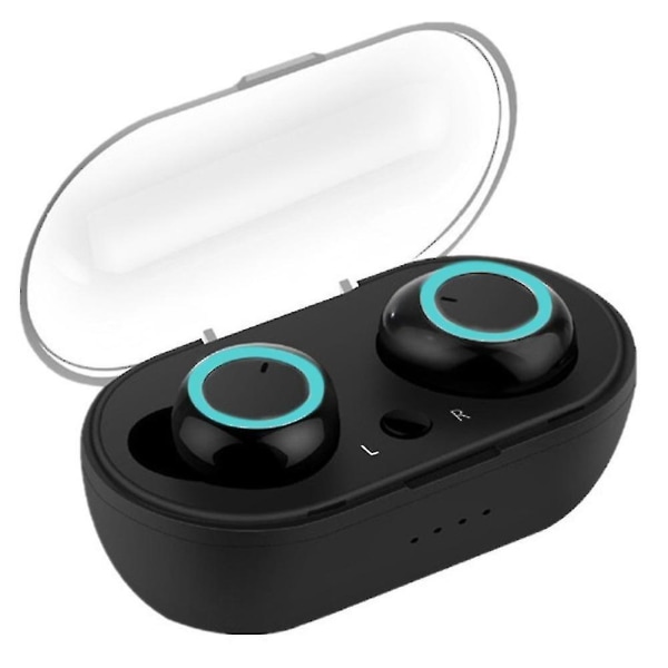 Wireless Bluetooth-compatible 5.0 Touch Control Earphone Earbuds With Mic Charging Box A