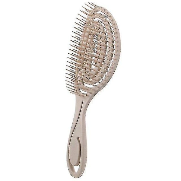 Curved Mosquito-repellent Incense Style Hairdressing Massage Comb, Air Cushion Comb, Beauty Tool, Sealed Bag, Big Bend