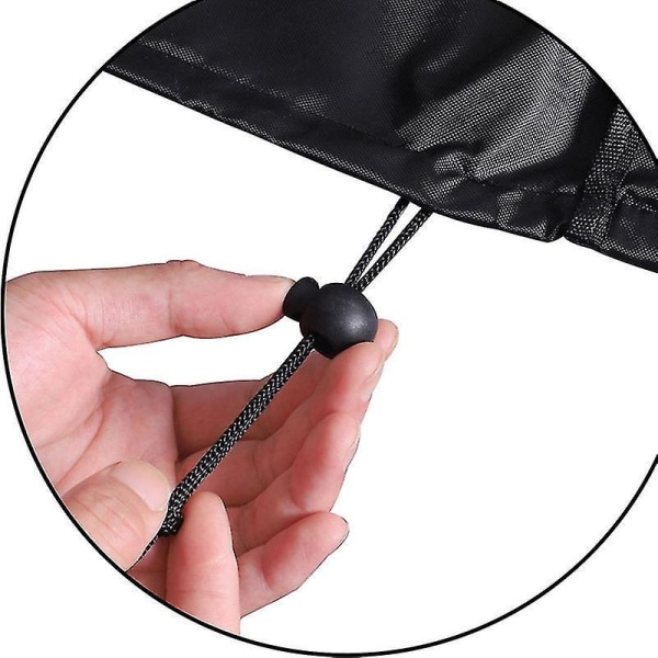 420d Black Outdoor Waterproof Oxford Cloth Furniture Cover With 90*90*90cm
