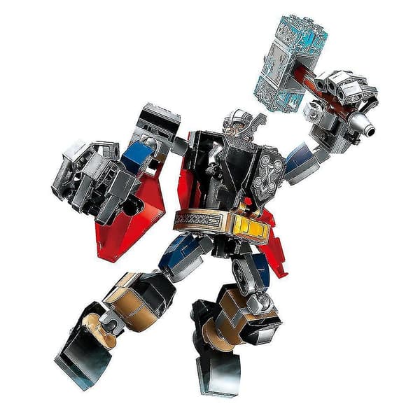 12 cm Disney Avengers Thor Samlede Byggeklods Legetøj