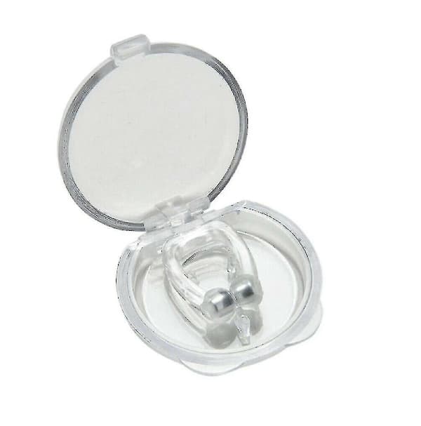 4 Pack Silicone Clipple Magnetic Anti Snore Stop Snoring Nose Clips Sleeping Aid