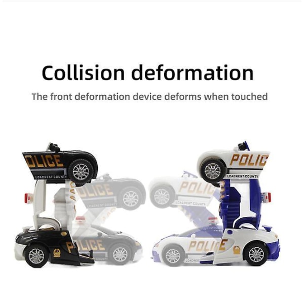 One-key Deformation Car Toys For Children Automatic Transform Robot A2