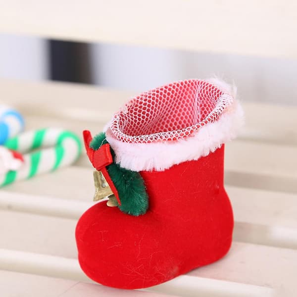 12pcs Christmas Decoration Pendant Drop Santa Pattern Christmas