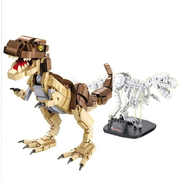Jurassic Park T. rex Rampage Building Blocks Dinosaur  Toys