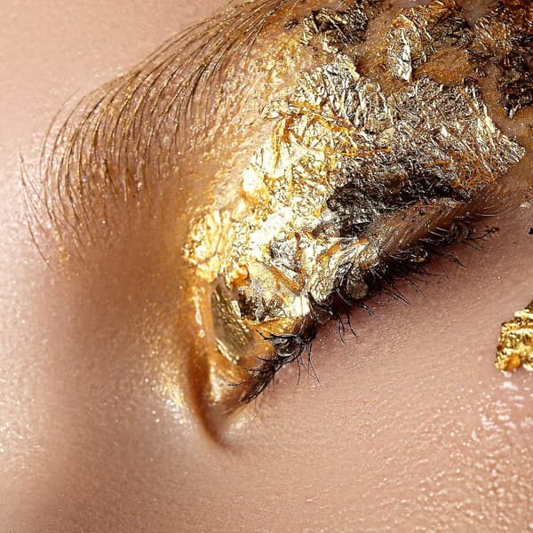 Foil Nail Sets Accessories, Nail Sequins, Flakes And Mirror Effects | Gold And Silver